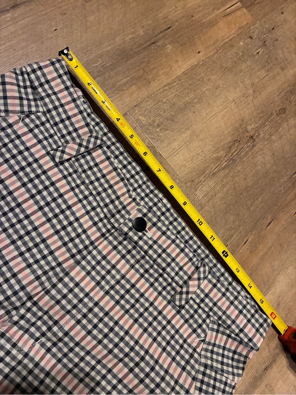 Lululemon Kahuna Plaid Active Golf Shorts Men's Size 34 - Picture 7 of 13